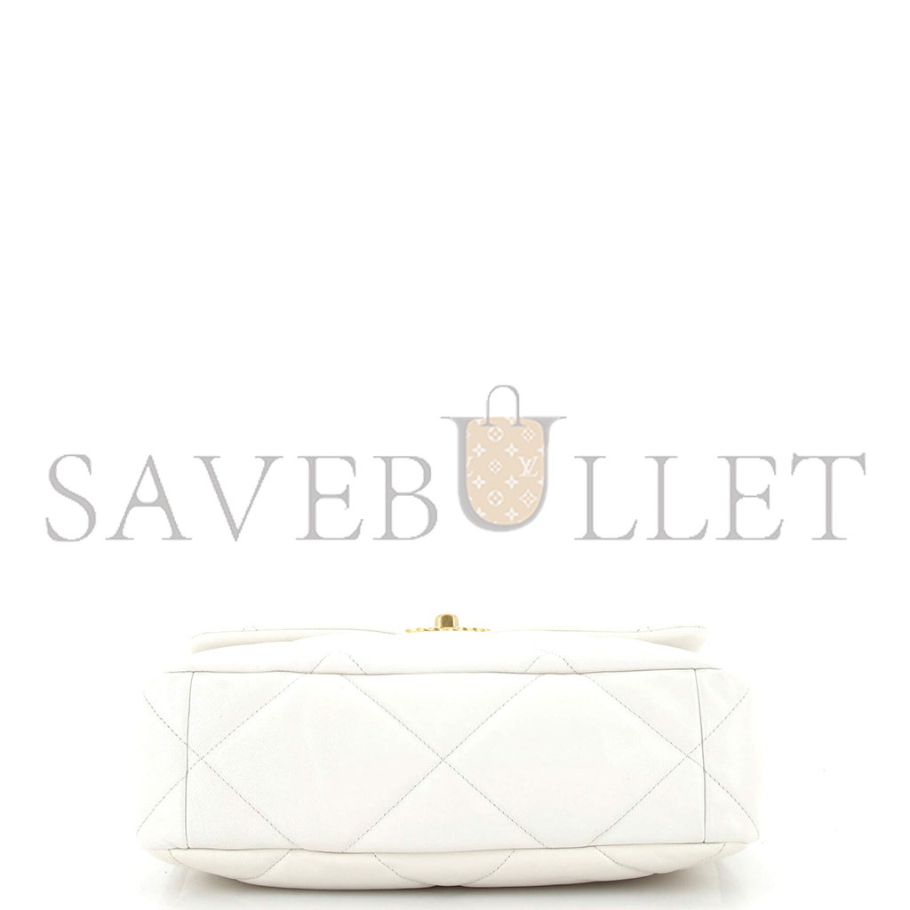 Ch*el master 19 flap bag quilted leather large (30*20*10cm)